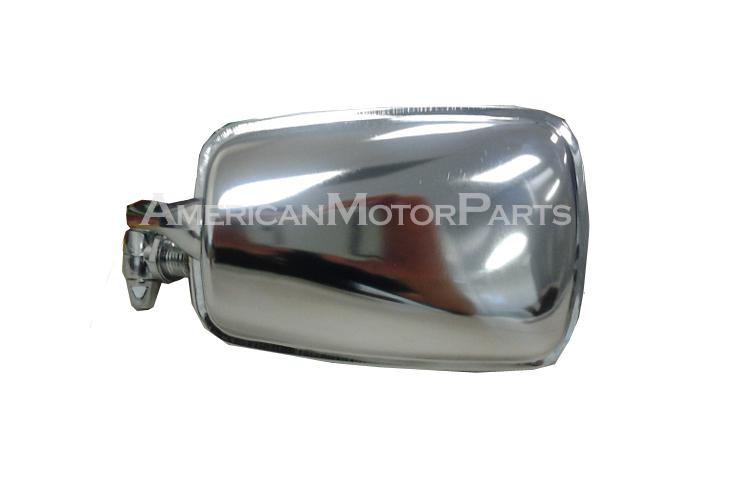 Driver side replacement manual fold away chrome mirror 68-78 volkswagen beetle