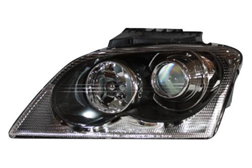 Tyc 20-6496-00 - 2004 chrysler pacifica left replacement headlight assembly