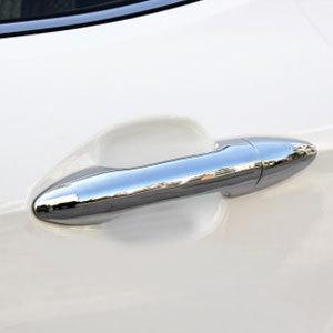 Chrome door handle cover auto trim set fit kia sportage 2012 2013