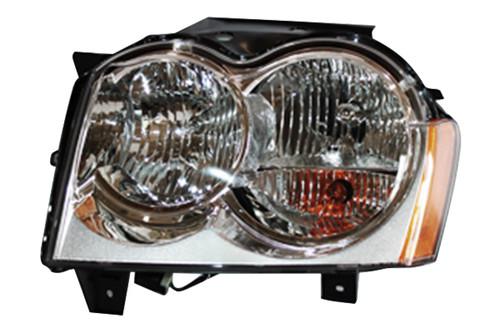 Tyc 20-6590-00 jeep grand cherokee left replacement headlight assembly