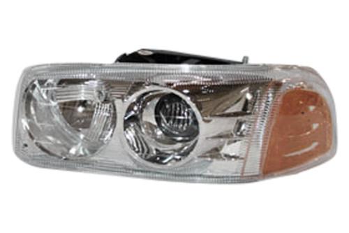 Tyc 20-6860-00 - 2002 gmc sierra denali left replacement headlight assembly