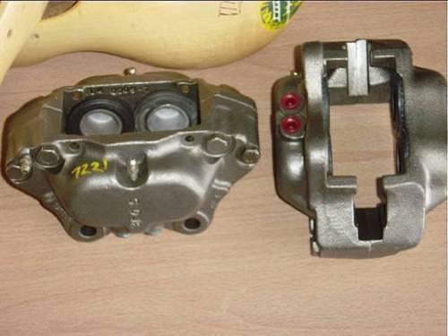 7221 74-93 volvo 240,260 nvr front reman brake calipers