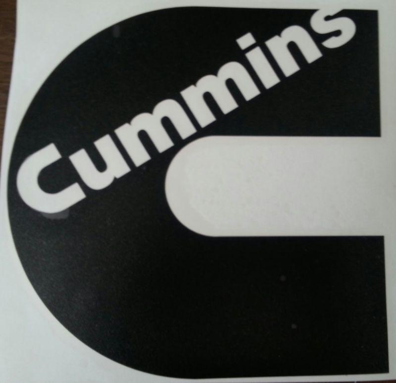 Cummiins turbo diesel dodge high  performance truck  sticker decal -2 