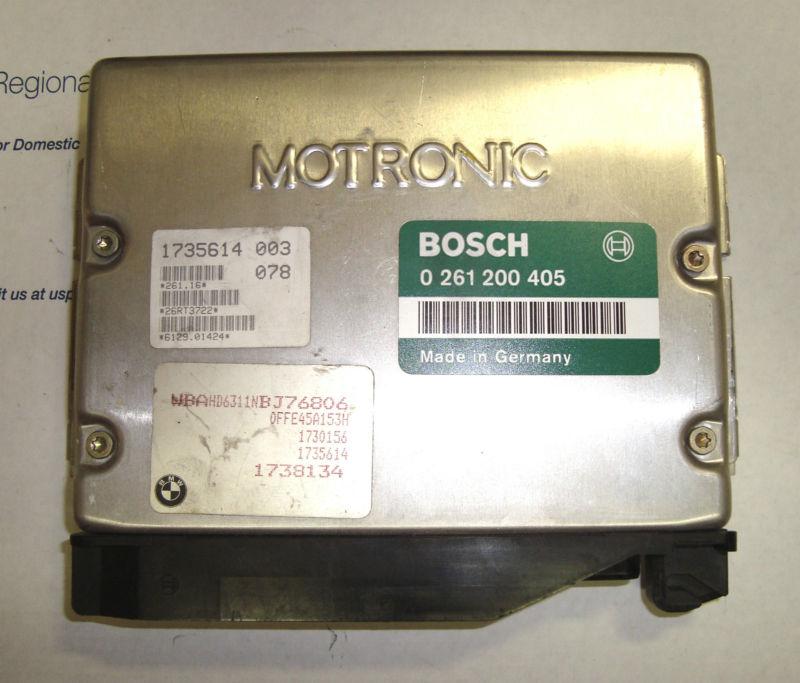 91-93 bmw e34 e36 325i 525i dme engine computer bosch 0 261 200 405