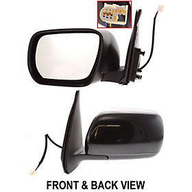 Power side view door mirror assembly driver's left (paint to match)