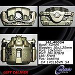 Centric parts 142.40033 front right rebuilt caliper with pad