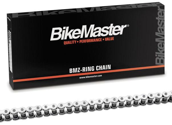 Bikemaster 530 bmzr x-ring chain-120 links chrome