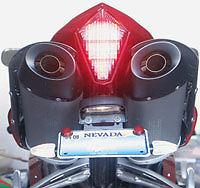 Yamaha 07-08 yzf r1 integrated taillight clear