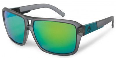 Dragon the jam sunglasses matte grey w/green ion lens 720-1874