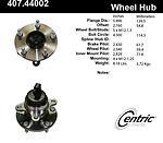 Centric parts 407.44002 front hub assembly