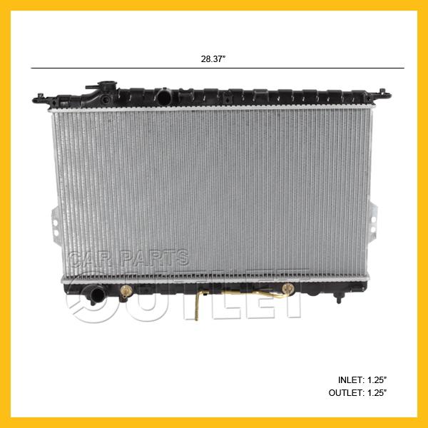 Radiator for 1999-2005 hyundai sonata 2.4 2001-2006 kia magentis optima 2.7 auto