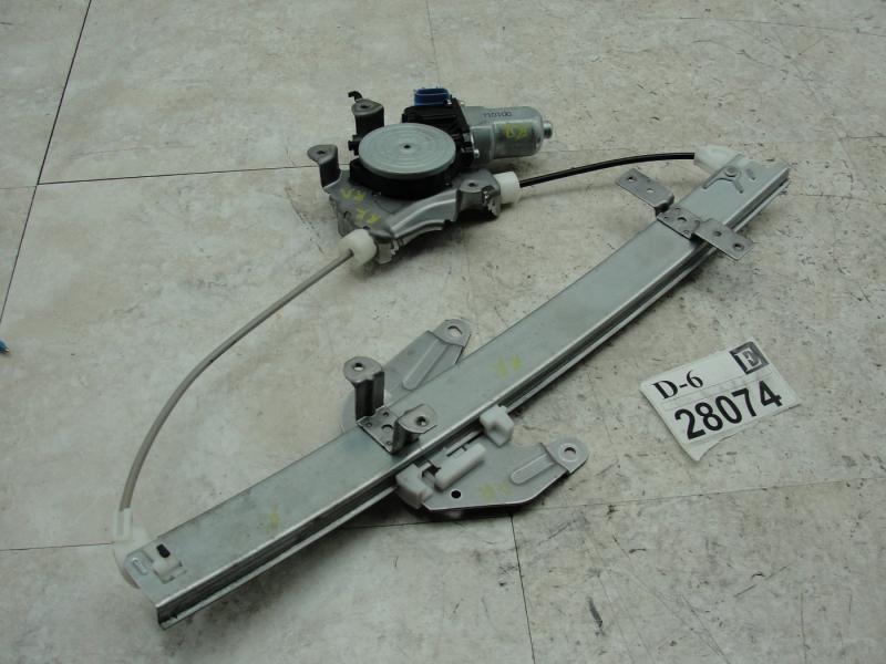 07 08 g35 sedan right passenger side rear back door power window regulator motor