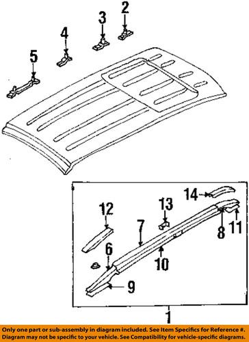 Hyundai oem 8729526001 luggage carrier-cover