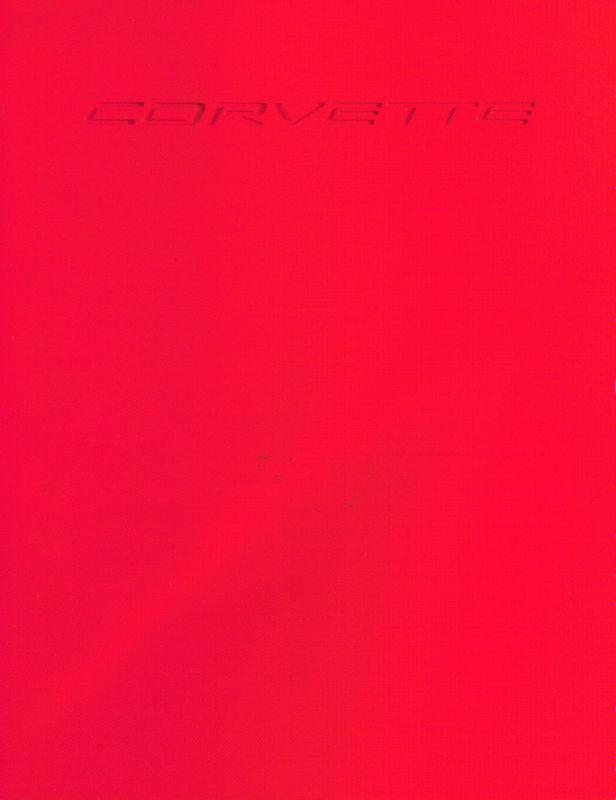 1998 chevrolet corvette sales brochure - gm original