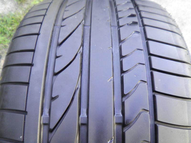 1 bridgestone potenza re050a * rft bmw tire 275 35 19 - 93% $165