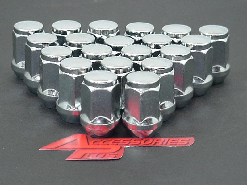 24pc early chevy chrome acorn lug nuts 7/16-20 6 lug