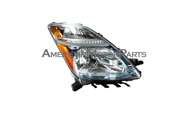 Right passenger side replacement headlight halogen type 05-09 toyota prius