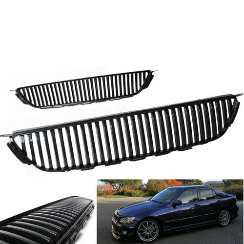 2001-2005 lexus is300 vertical bar front grille abs black altezza grill