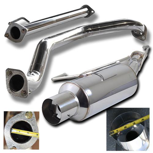 2002 2003 2004 2005 nissan sentra se-r spec v catback exhaust system