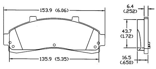 Power stop pm18-652 brake pad or shoe, front