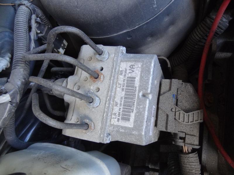 Anti-lock abs brake pump 2007 saturn aura 