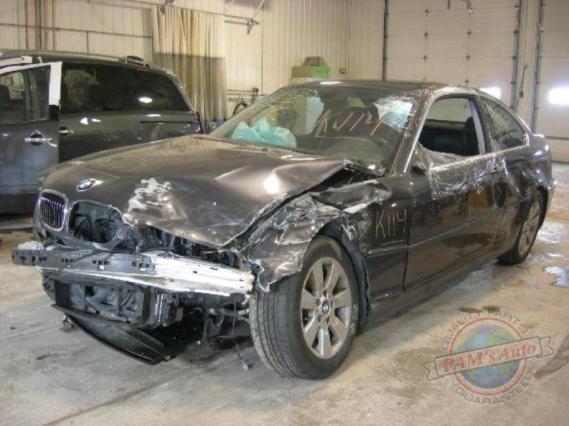 Steering column bmw 325i 493618 01 02 03 04 05 06 assy blk with key