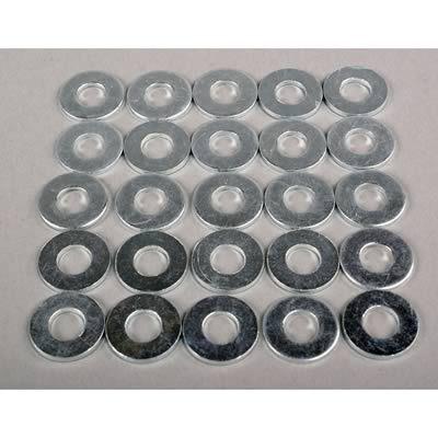 Summit racing hk-25nsae1z washers sae flat steel zinc plated 1/4" set of 25