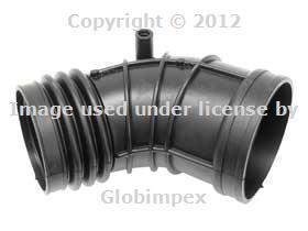 Bmw e46 z3 air intake boot air mass sensor to air boot genuine oem + warranty