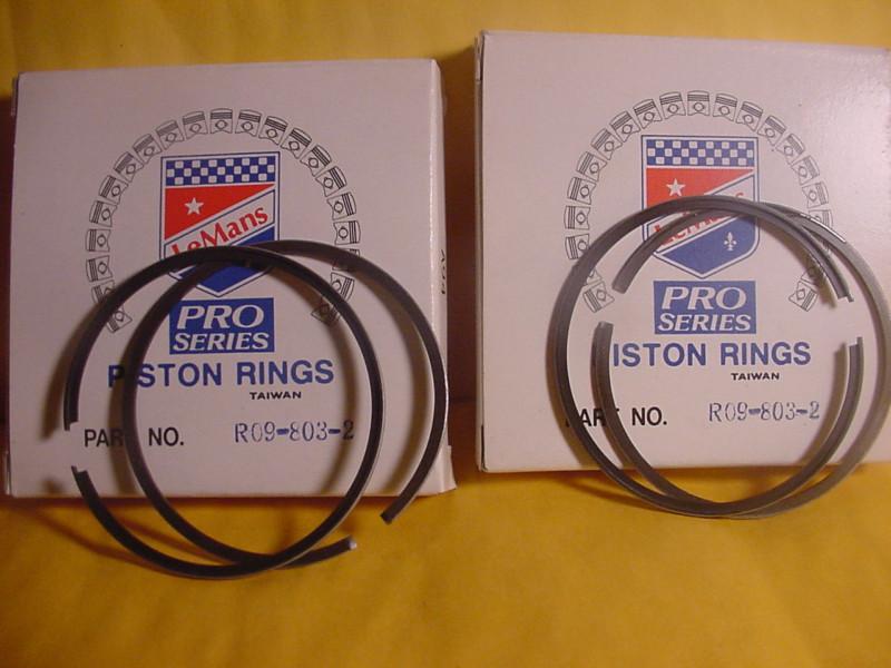 Yamaha ex 340 - gs 340 - gp 338 - sl338 snowmobile piston rings  - 2 sets  