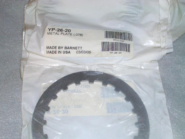 8 barnett metal plates  yp -26-20  (.078) new number 401-90-078026 ?