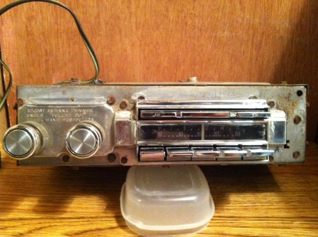 1965 - 1966 cadillac am / fm  radio