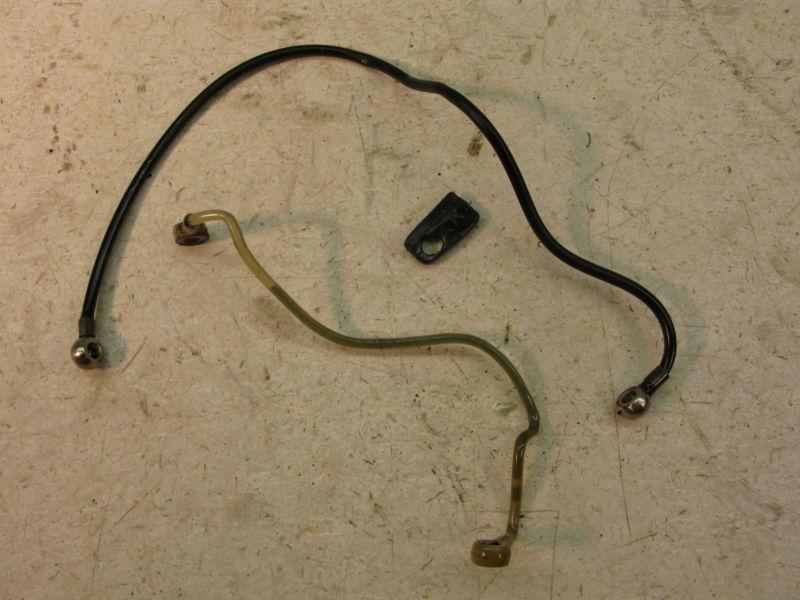 Yamaha yr2 350 twin oil pump lines hoses w mounting gromet y254-1~