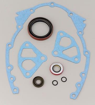 Fel-pro feltcs45953 timing cover gaskets cork/rubber chevy small block kit -