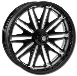 Rsd boss rear wheel black ops for harley flh flt non abs 09-10