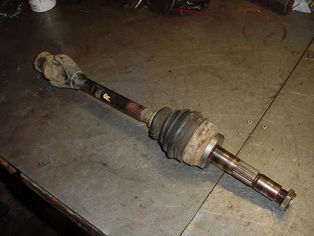 96 polaris explorer 400 right front axle cv shaft