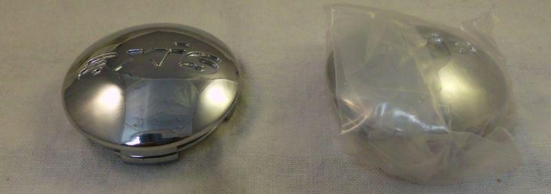 Axis wheels chrome custom wheel center cap caps set of 2 new!