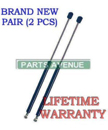 2 rear window glass lift supports shocks struts arms props rods damper