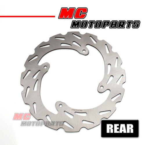 Rear solid mx brake disc rotor for honda cr125r cr250e 02 03 04 05 06 07 08