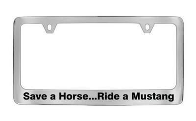 Ford genuine license frame factory custom accessory for mustang style 10