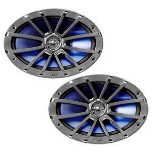 Infinity 6" x 9" 2-way marine speakers - 300w - (pair) chromepart# 6912m