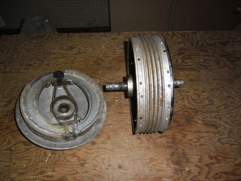  unit triumph bonneville/ trophy 8" front brake hub