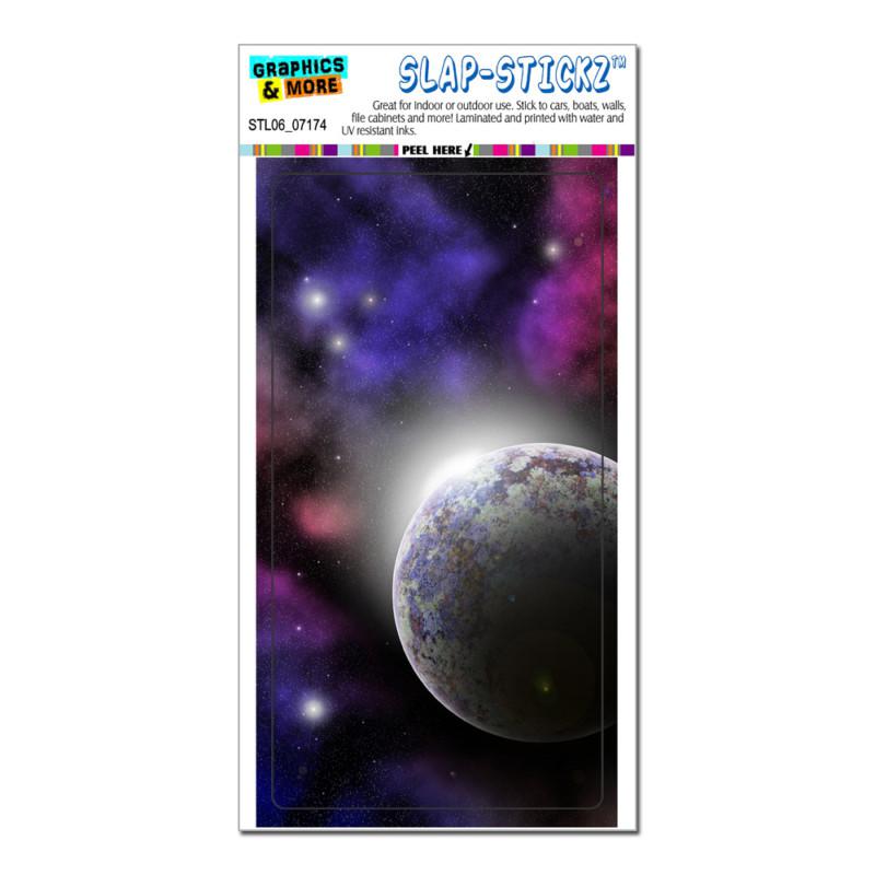 Space - galaxy planets stars - slap-stickz™ car window locker bumper sticker