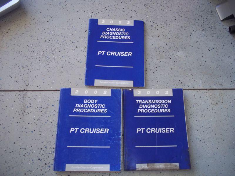 2002 chrysler pt cruiser diagnostic procedure oem manual set 