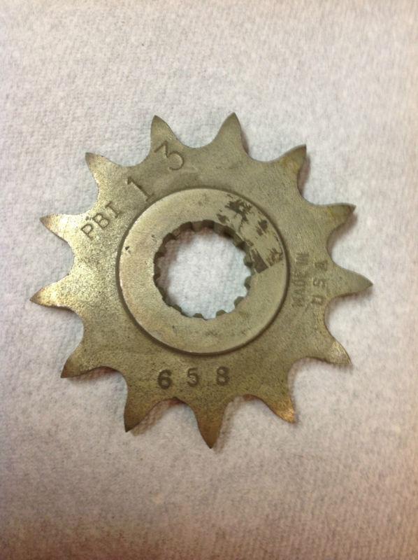 New pbi countershaft sprocket 658-13 c/s 13 tooth 1999-2009 suzuki gz250 - dr250