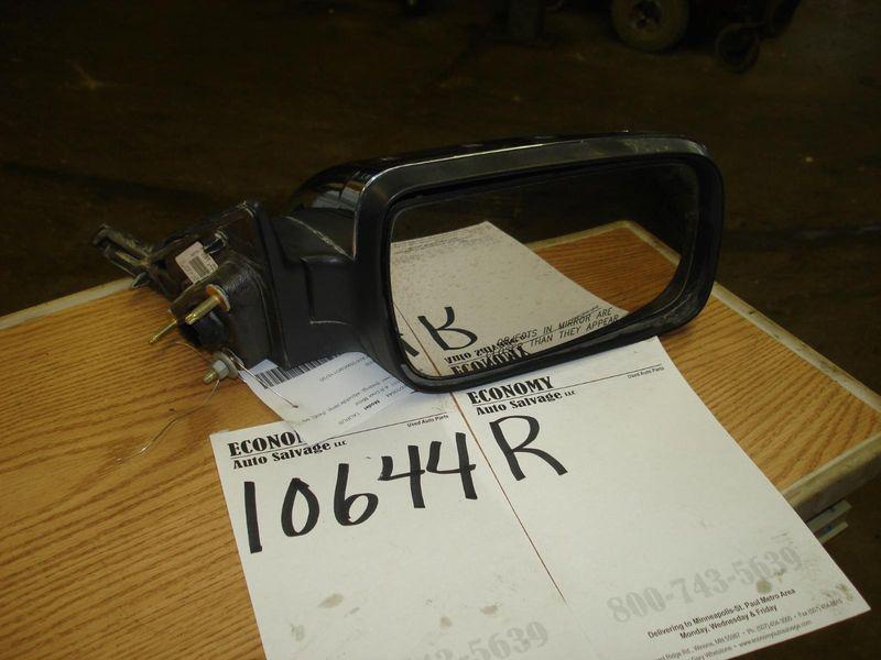 Ford taurus right door mirror power; (folding), w/pud lamp, (heat), w/o mem; 09