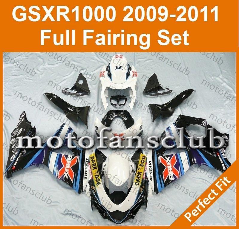 Fit suzuki gsxr 1000 09 10 11 gsx-r 2009 2010 2011 fairing bodywork k9 #01 c