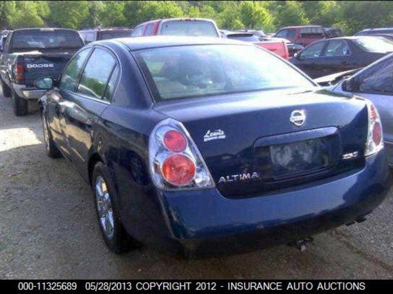 05 06 nissan altima driver side left front power door mirror - blue