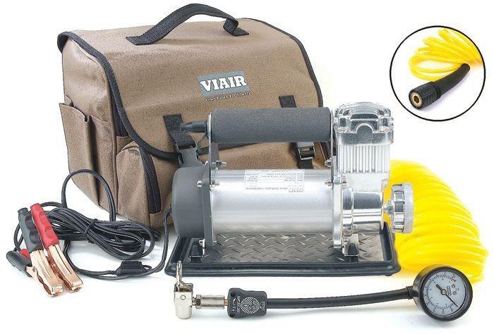 Viair 400p portable compressor kit, fills 35" tires, 12v, 33% duty  - 40043