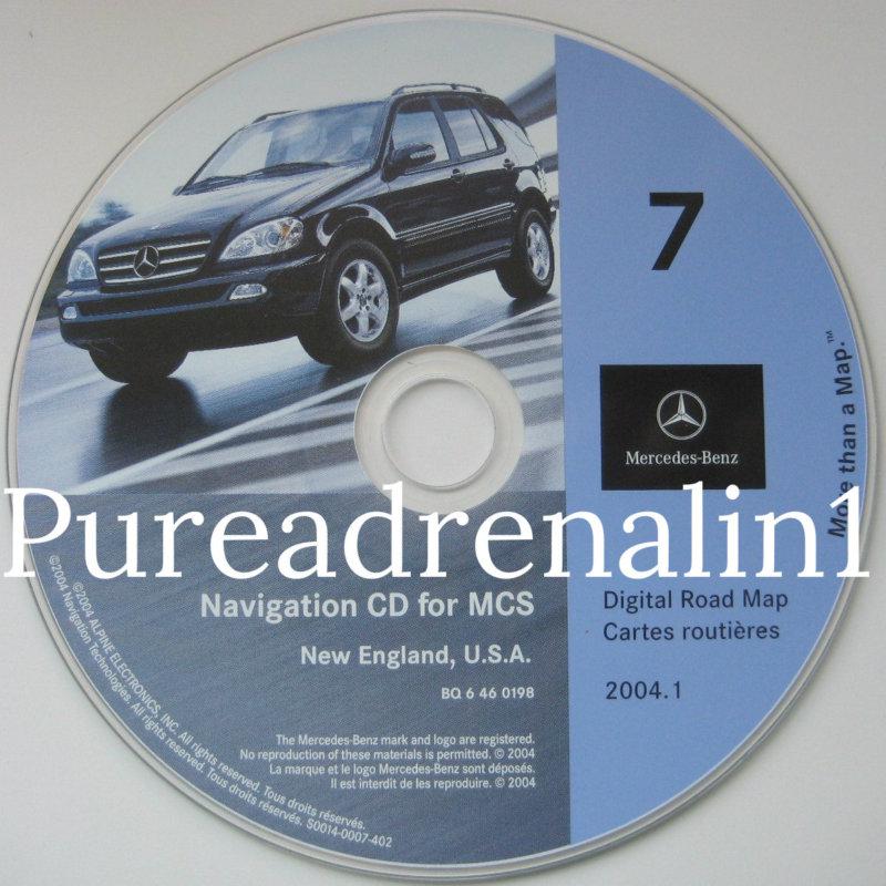 01 2002 mercedes m ml55 ml320 ml430 ml500 amg navigation cd 7 new england ct ny