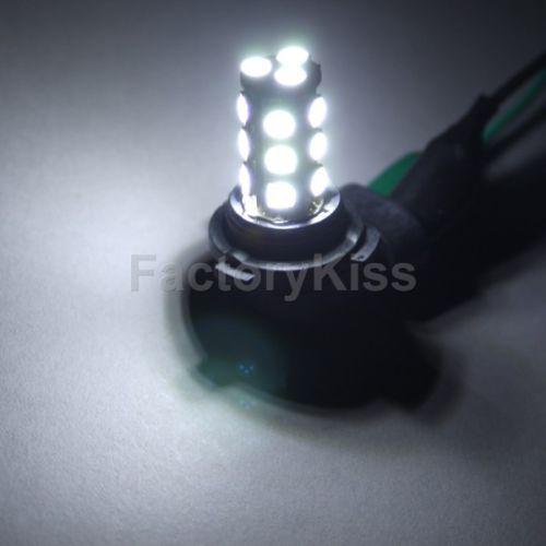 Gau new car 18 led smd xenon-white bulbs 9006/hb4 fog day driving light 12v #403